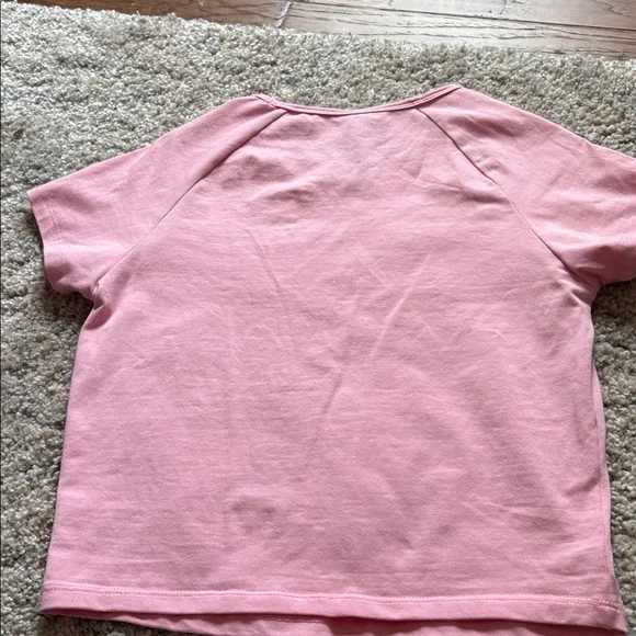 Alphalete Baby Tee - Rose - Picture 3 of 5